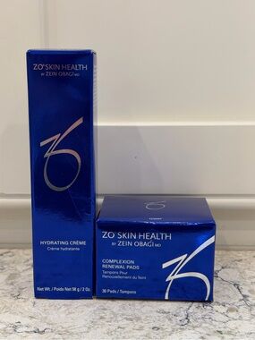 ZO Skin Health Hydrating Crème & Complexion Renewal Pads Bundle